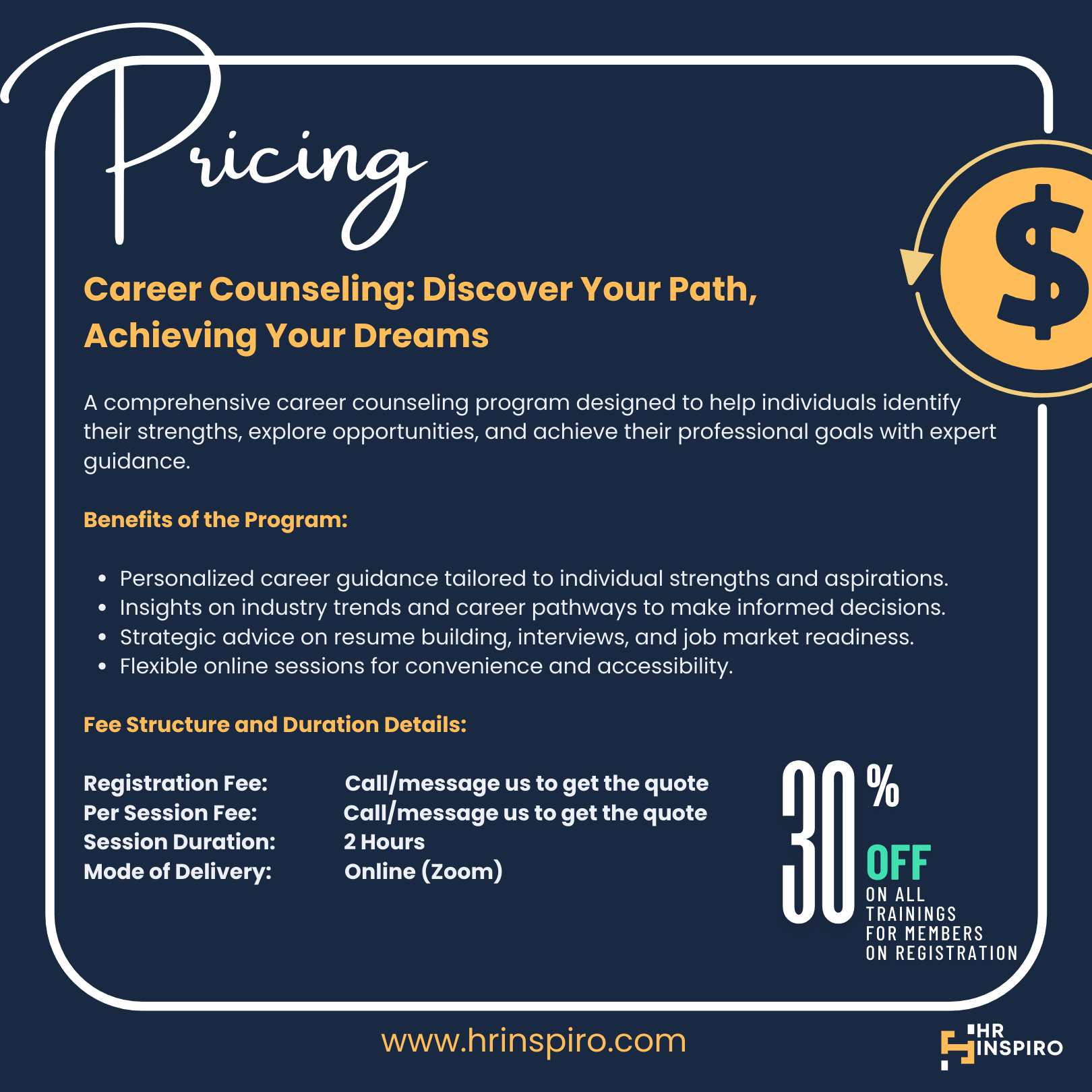 Career Counseling: Discover Your Path,  Achieving Your Dreams